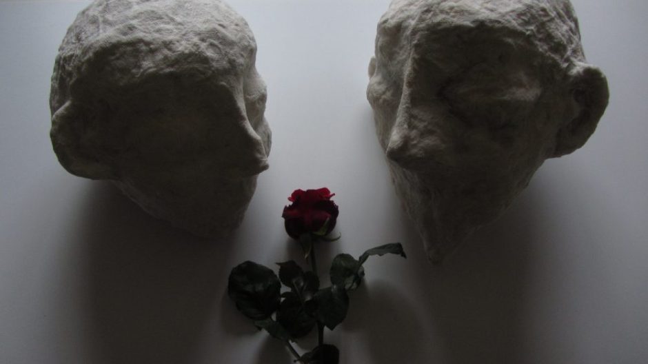 Puppet heads by Kris Fleerackers for Henry Purcell's Dido and Aeneas