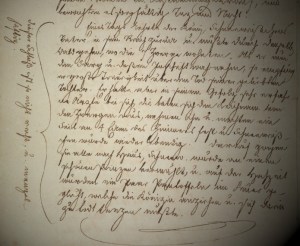 Grimm manuscript Snow White first ending with comment